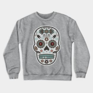 Rastro de Vida Mexican Sugar Skull Crewneck Sweatshirt